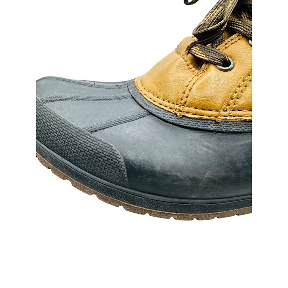 Magellan Outdoors Mens Insulated Duck Boots Size 9D Brown Thermoplastic Rubber - Picture 14 of 16